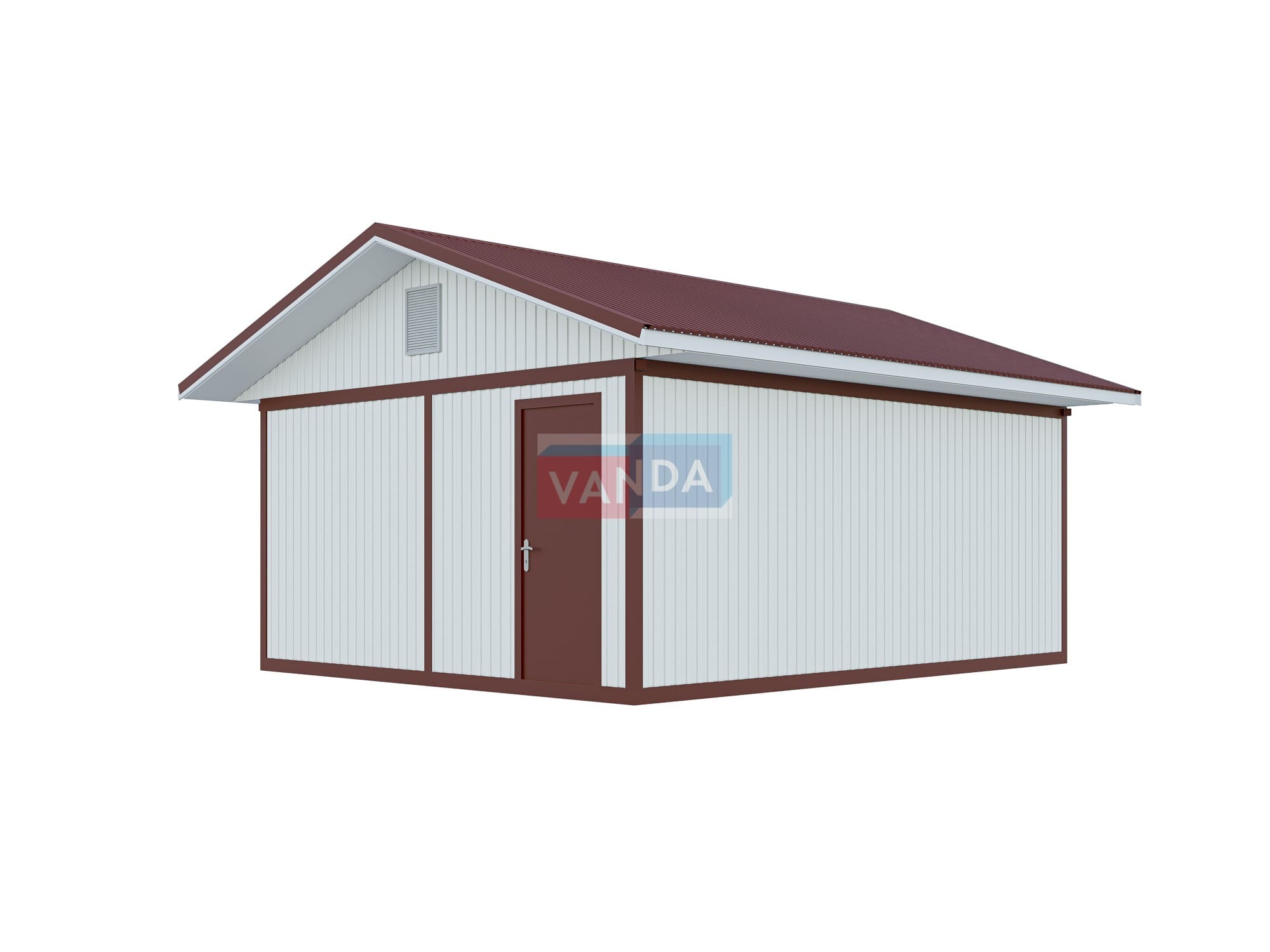 Проект модульной раздевалки 6.0х4,8 без тамбура